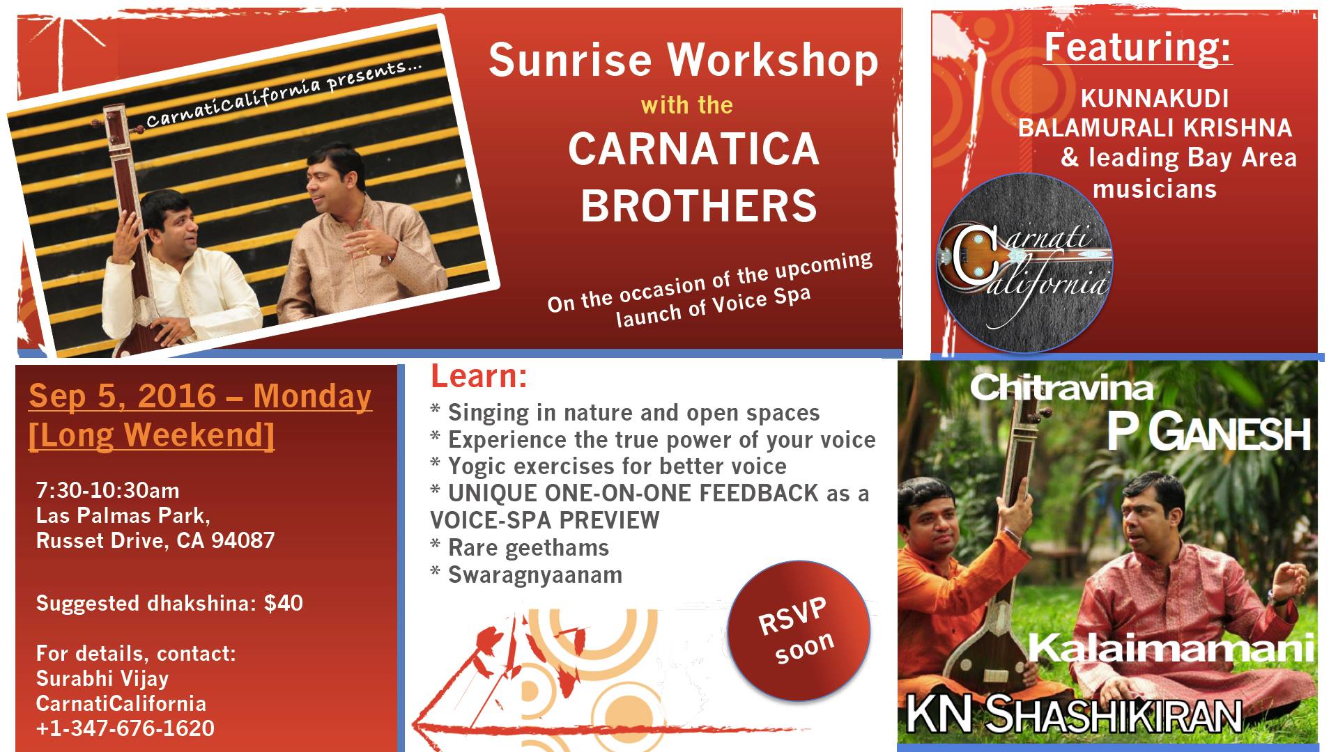 CarnaticaBrothers-SunriseSingingWorkshop-Sunnyvale-CA-Sept2016